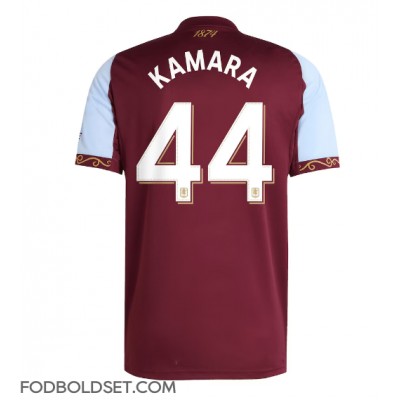 Aston Villa Boubacar Kamara #44 Hjemmebanetrøje 2025-26 Kortærmet Aston Villa Boubacar Kamara #44 Hjemmebanetrøje 2025-26 Kortærmet